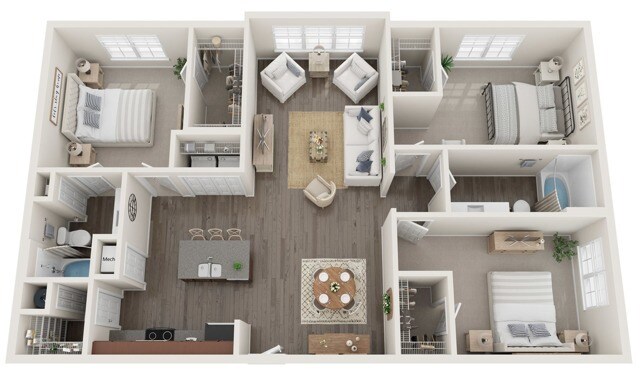 Unit 04-4412 04-4412 floor plan